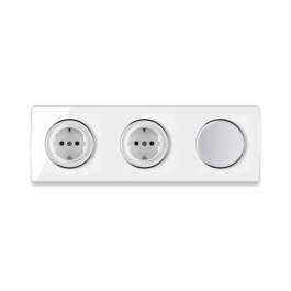 Entretoise BG Electrical 10mm – 1/2 Gang, Pour Interrupteur Et Prise Mural
