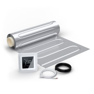 Kit natte chauffante AluPRO-150 avec thermostat TP 750 Touch blanc
