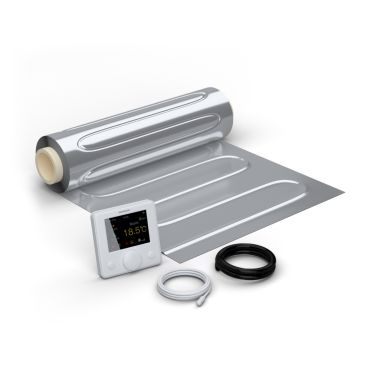 Kit natte chauffante AluPRO-150 avec thermostat R7C-716 WIFI blanc LCD couleur