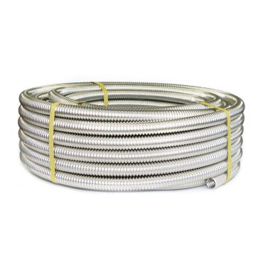 Tube ondulé en acier inoxydable CSST304 recuit, en couronne, pour circuits d'alimentation d'eau DN15 x 10m