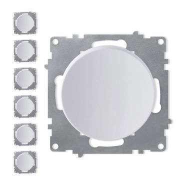 Interrupteur simple allumage (pack de 7)-"Blanc 7 pieces"