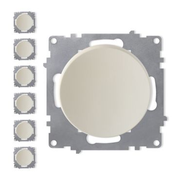 Interrupteur simple allumage (pack de 7)-"Beige 7 pieces"