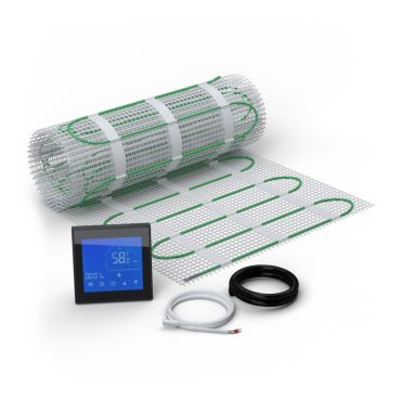 Kit natte chauffante EcoPRO-150 avec thermostat MCS 450 WIFI Touch noir 3,5 m²
