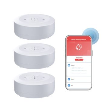 3x détecteurs de fuite d’eau Stahlmann AquaPro WiFi