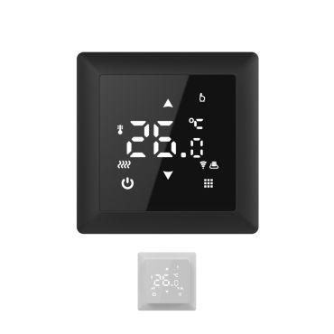 Thermostat, Régulateur de température TS100 WiFi Touch, noir