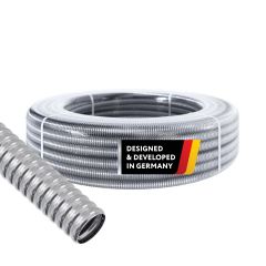 Tube ondulé en acier inoxydable CSST316L recuit, en couronne, pour distribution d'eau x 20m