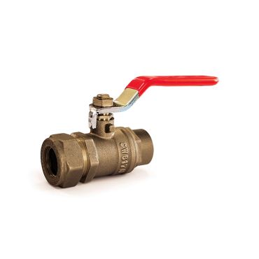 Vanne d'arrêt à boule pour eau avec filetage intérieur, montage rapide, nickelé (F) 15х1/2'' NP EF