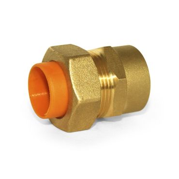 Raccord pour alimentation en gaz avec filetage femelle (F)