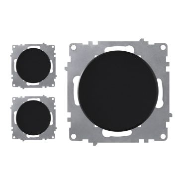 Interrupteur simple allumage (pack de 3)-"Noir 3 piéces"