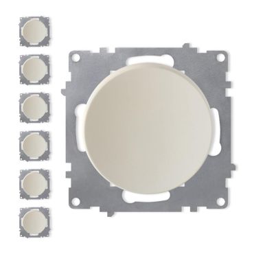 Interrupteur simple allumage (pack de 7)-"Beige 7 pieces"