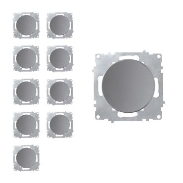 Interrupteur simple allumage (pack de 10)-"Gris 10 piéces"