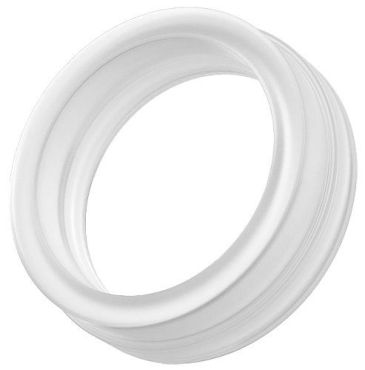 Joint en silicone pour raccord, blanc