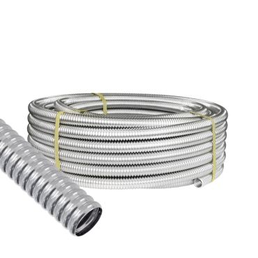 Tube ondulé en acier inoxydable CSST304 recuit, en couronne, pour distribution d'eau DN50 x 10m