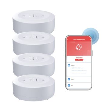 4x détecteurs de fuite d’eau Stahlmann AquaPro WiFi