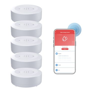 5x détecteurs de fuite d’eau Stahlmann AquaPro WiFi