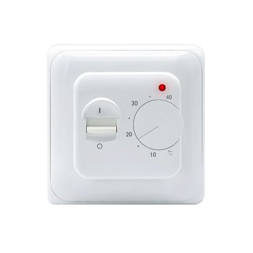 Thermostat analogique, manuel TS25, blanc