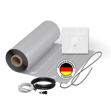Natte chauffante WARMON ALU 150 W/m² avec digital Thermostat TS 300-Serie