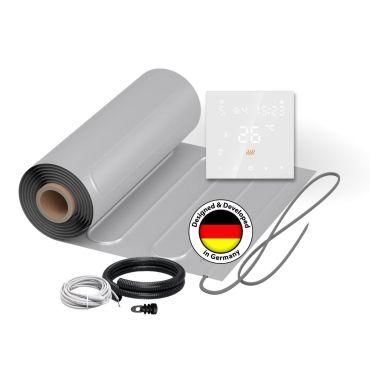 Natte chauffante WARMON ALU 150 W/m² avec Smart WiFi Thermostat TS 300-Serie