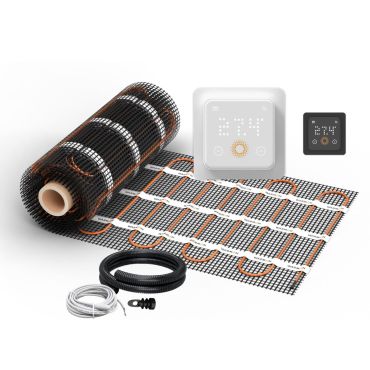Chauffage au sol WARMON CLASSIC 150 W/m² + Thermostat TS500 WiFi avec Détection de Présence (Radar)