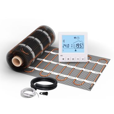Chauffage au sol WARMON ULTRA 200 W/m² avec Thermostat Digital TS50
