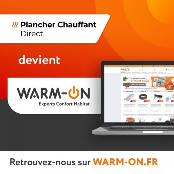 Plancher Chauffant Direct devient Warm-on.fr