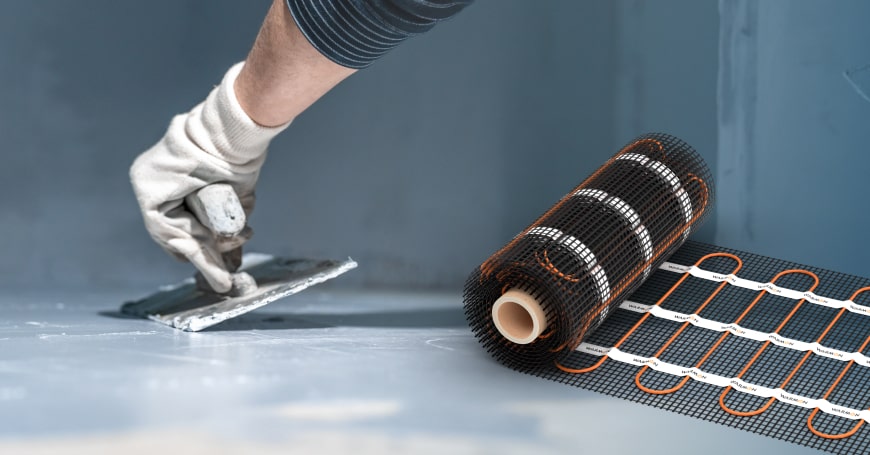 Étanchéité dans une Salle de Bain avec Chauffage au Sol Électrique : Guide Complet